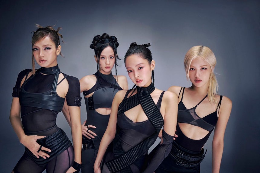 ガールズグループBLACKPINK（ブラックピンク）。