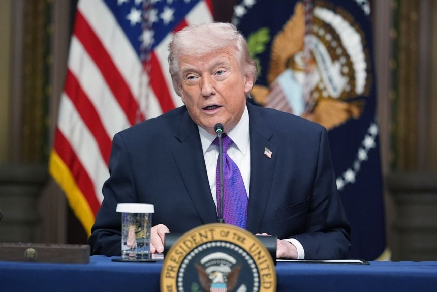 ドナルド・トランプ米国大統領。AP=聯合ニュース