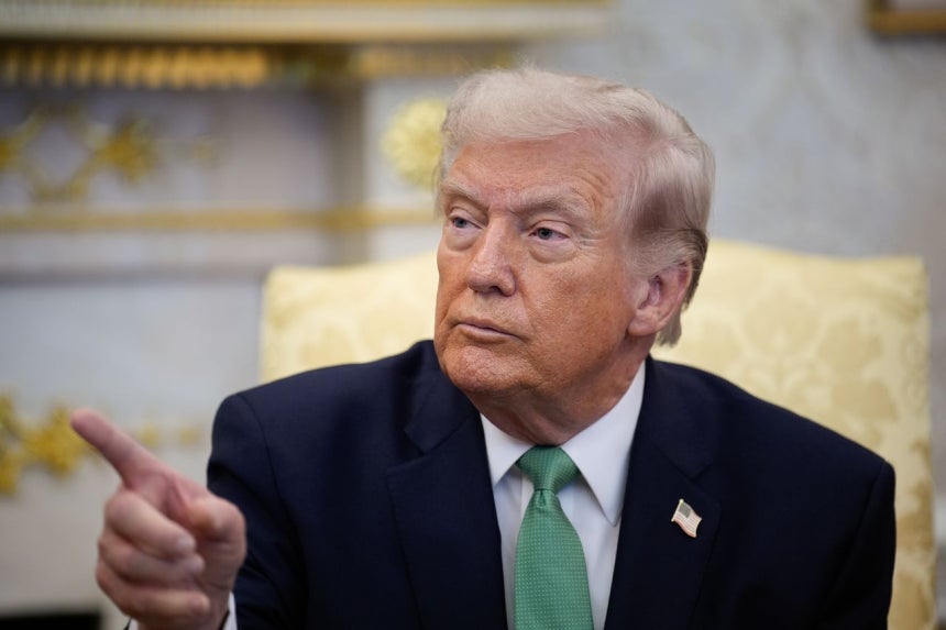 米国のドナルド・トランプ大統領。EPA＝聯合ニュース