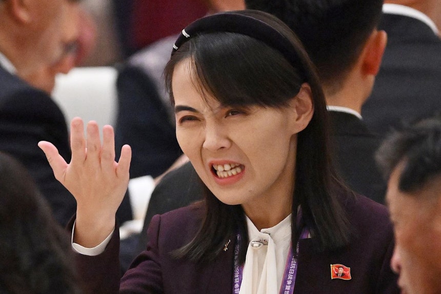 北朝鮮の金与正（キム・ヨジョン）労働党中央委員会部長。AFP＝聯合ニュース