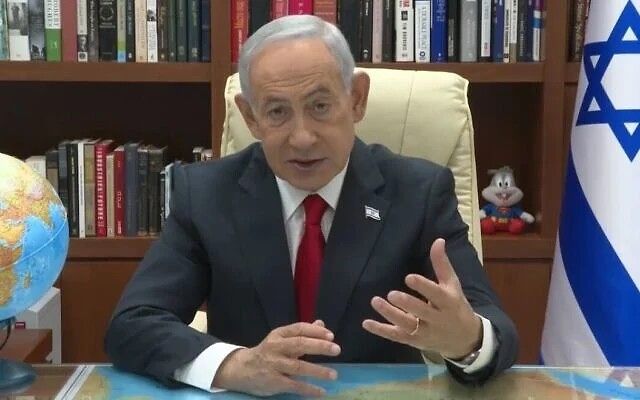 イスラエルのベンヤミン・ネタニヤフ首相。［写真 イスラエル総理室］