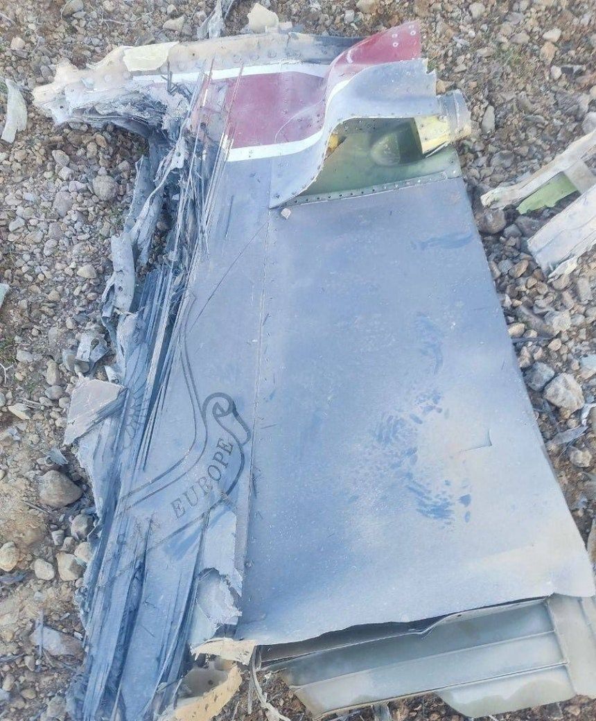 3日（現地時間）、イラン南西部の領空で作戦中にイラン軍に撃墜された米軍F-15E戦闘機の残骸。［ロイター＝聯合ニュース］ 