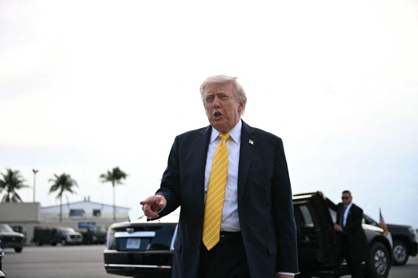 トランプ米大統領。［写真 聯合ニュース］