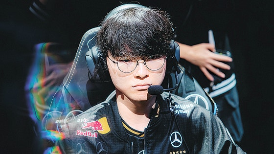 T1所属の「フェイカー（Faker）」ことイ・サンヒョクさん。［写真 Riot Games］