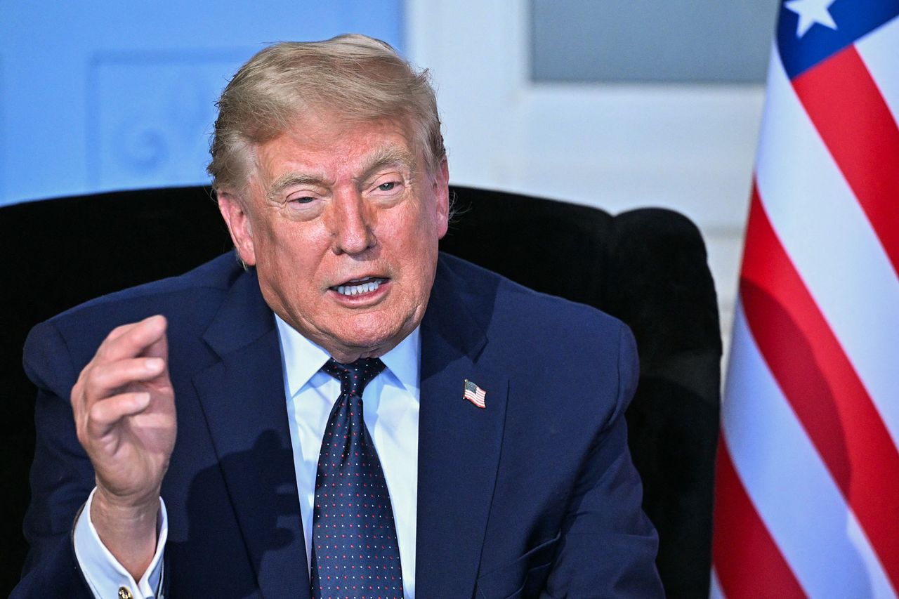 トランプ米大統領。［写真 AFP＝聯合ニュース］