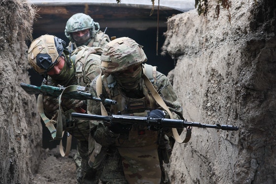 ロシア軍。［タス＝聯合ニュース］