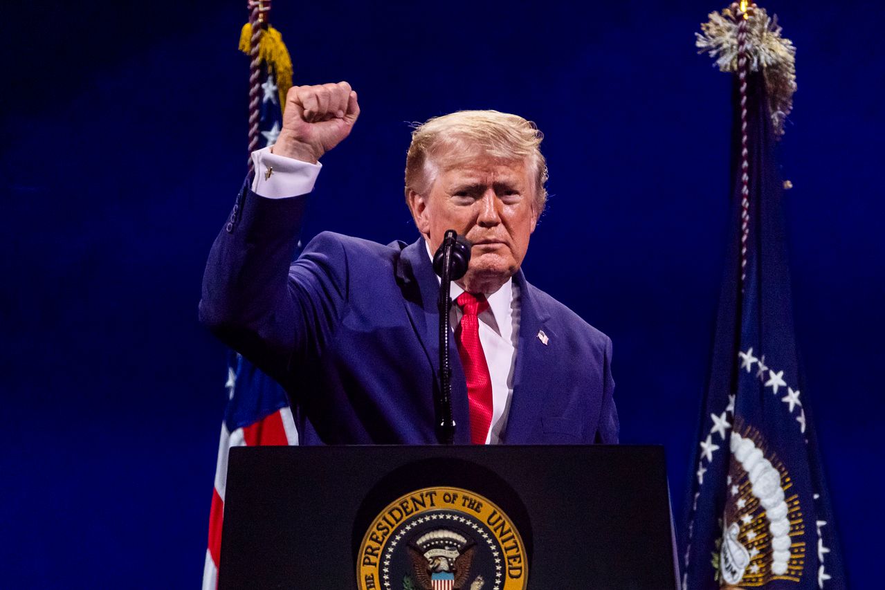 ドナルド・トランプ米大統領。EPA＝聯合ニュース