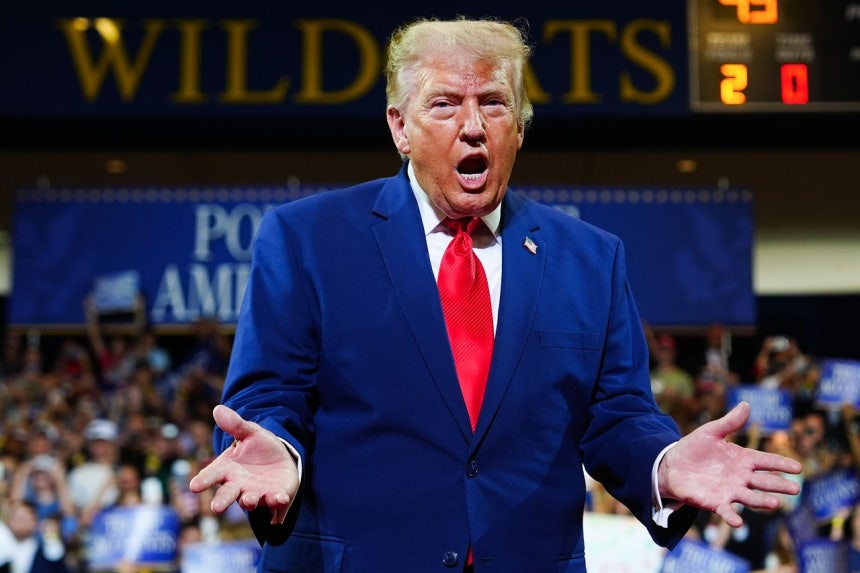 ドナルド・トランプ米大統領。［AP＝聯合ニュース］