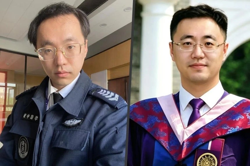   清華大学大学院に合格した楊霄さん。［SCMP キャプチャー］