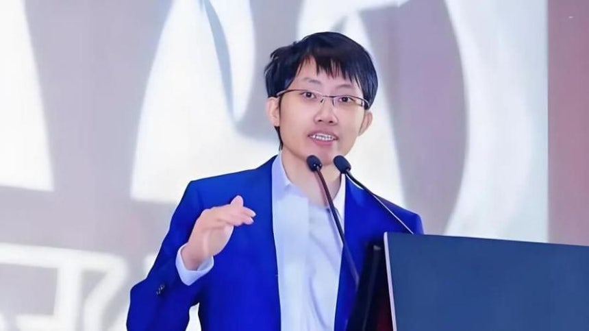 ディープシーク創業者の梁文鋒氏。［中央フォト］