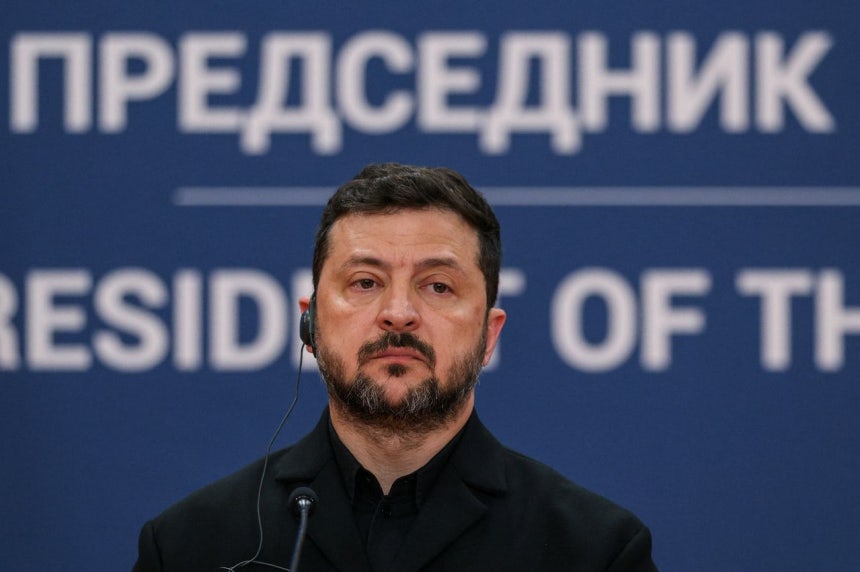 ウクライナのゼレンスキー大統領。［写真 ロイター＝聯合ニュース］