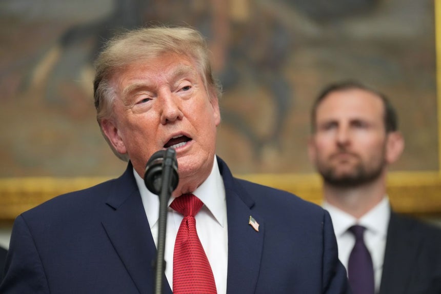 トランプ米大統領 ［AP＝聯合ニュース］
