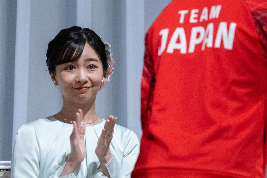 日本の佳子さま。AFP＝聯合ニュース