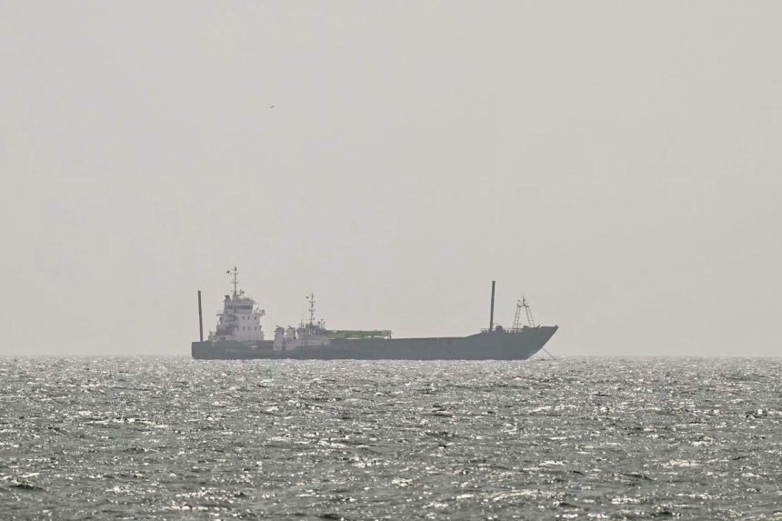 ホルムズ海峡付近を航行する船舶。※記事内容とは関係ありません。AFP＝聯合ニュース