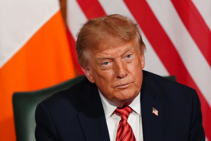 ドナルド・トランプ米大統領。AP＝聯合ニュース