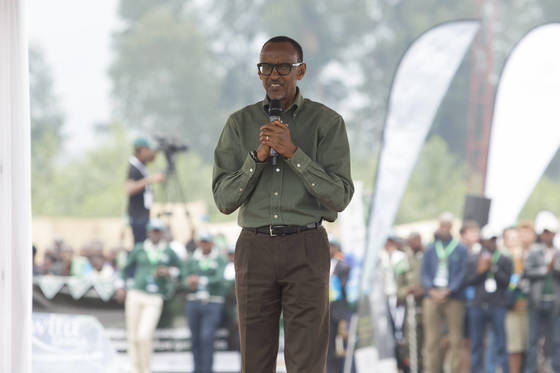  ルワンダのポール・カガメ大統領。［聯合ニュース］