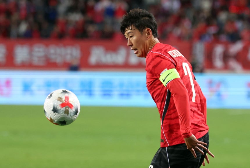 サッカー韓国代表の主将・孫興慜（ソン・フンミン） ［ニュース1］
