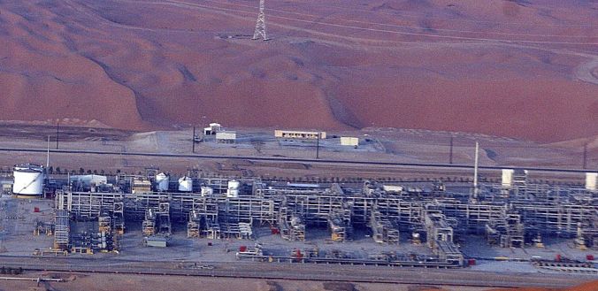 サウジアラビアのシャイバ油田施設［EPA＝聯合ニュース］