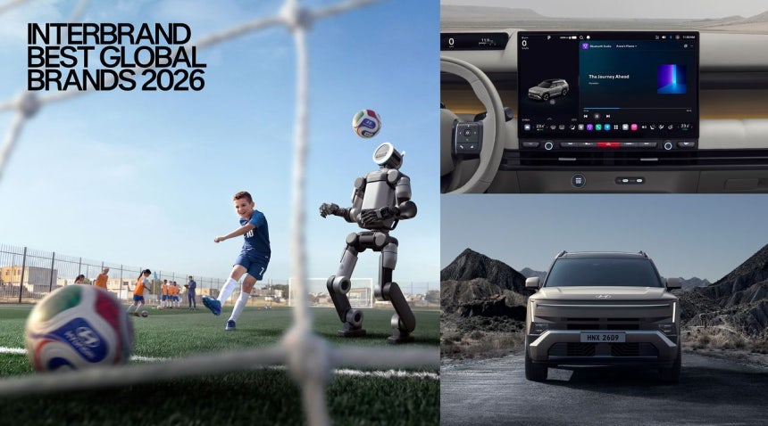 現代自動車は28日、インターブランドが発表した「2026世界100大ブランド」で総合ブランド順位29位になったと明らかにした。［写真 現代自動車］
