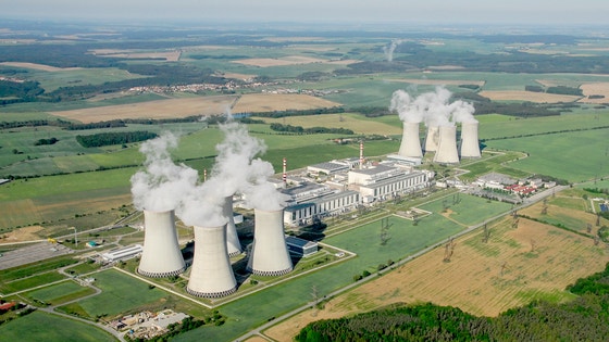 現在稼働中のチェコ・ドコバニ原発1～4号機 ［写真 韓水原］