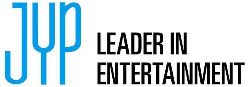 JYPエンターテインメントのロゴ。［写真 JYPエンターテインメント］
